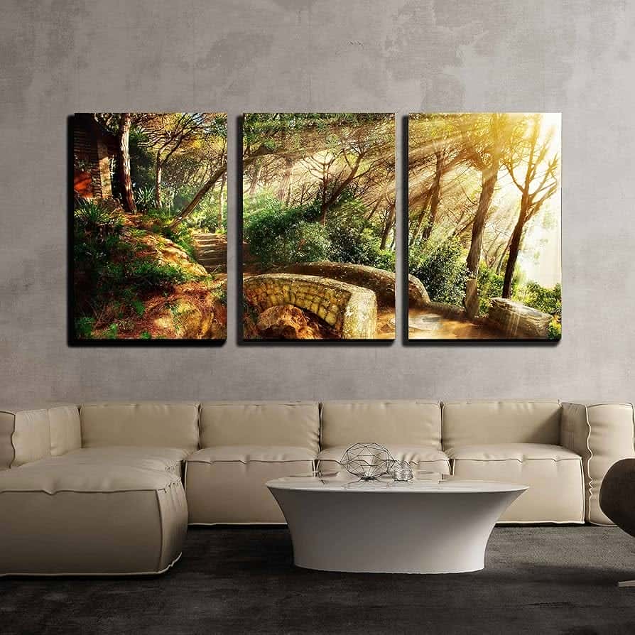 Landscape Artwork | Nature Wall Art | Trio, A2 at XILEF Art